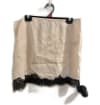 Lace Trim Mini Skirt