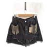 Rhinestone Denim Shorts