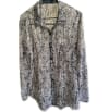 Patterned Sheer Shirt