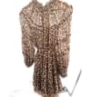 Leopard Print Ruffle Dress