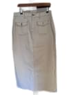 Denim Midi Skirt