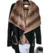 Faux Fur Trim Coat