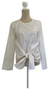 Long Sleeve Cotton Blouse