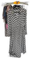 Black And White Maxi Dress