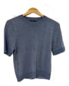 Knitted Short Sleeve Sweater