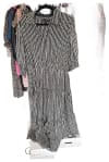 Black And White Maxi Dress