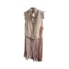 Lace Pleated Dress