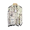 Scarf Print Fluid PJ Shirt