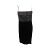 Velvet and Silk Dress