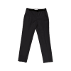 Velvet Straight-leg Cropped Trousers