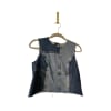 Patchwork Denim Top
