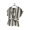 Striped Twist Top