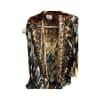 Feather Print Robe