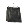 Faux Leather Mini Skirt