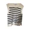 Striped Knit Vest