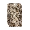 Leopard Pleated Top