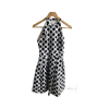 Polka Dot Halter Neck Dress