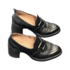 Black Heeled Loafers