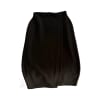 Black Wrap Skirt