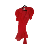 Ruffle Wrap Dress