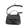 Croc-embossed Eye Bag