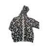 Floral Hooded Zipped Jacket