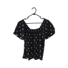 Ruffle Polka Dot Top