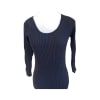 Black rib dress