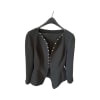 Black jacket and skirt