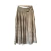 Jorja Spot Print Pleat Skirt
