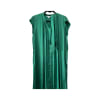 Pleated Tie Neck Dress