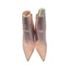 Light Pink Patent Ankle Boots