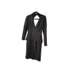 Black Peplum Dress