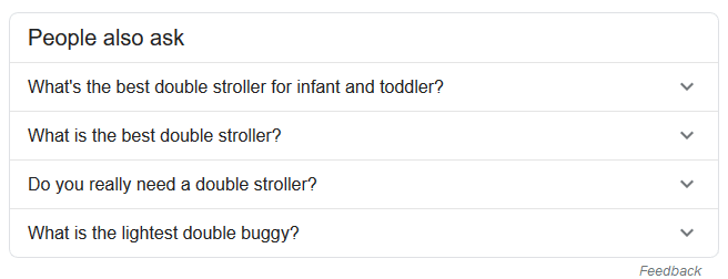 PAA double stroller - Google Search