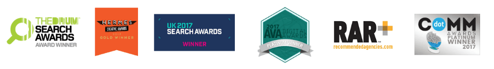 Awards badges