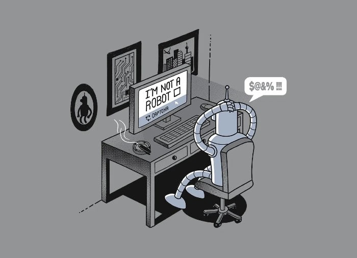 Robot cartoon