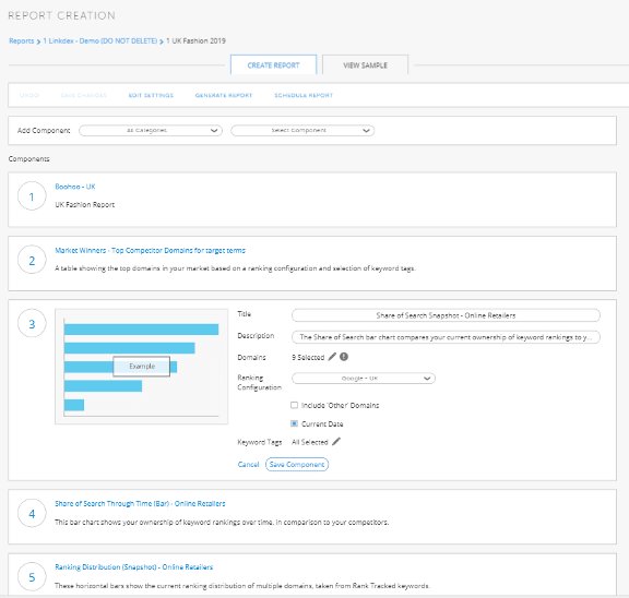 How to create an SEO report