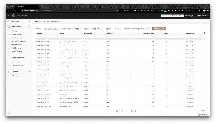 Authoritas FAQ Explorer Module