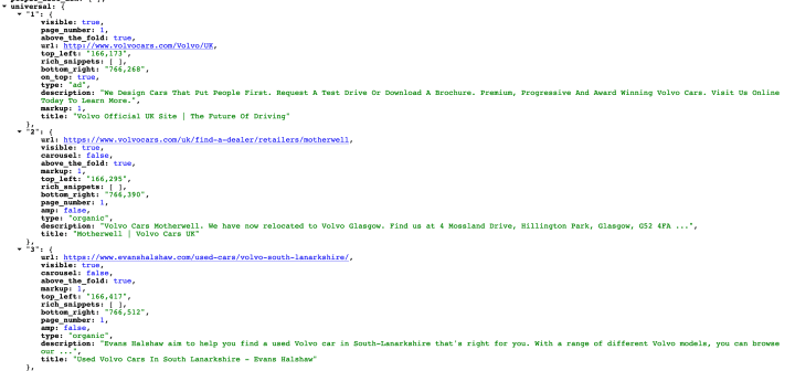 Universal Rankings API