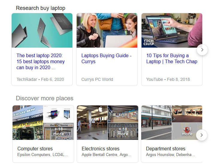 Research Features - Buy Laptop