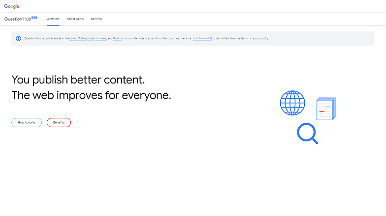Google Question Hub
