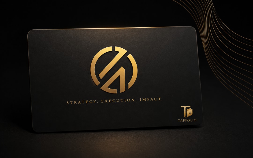 Tapfolio Company NFC Smart Identity Card