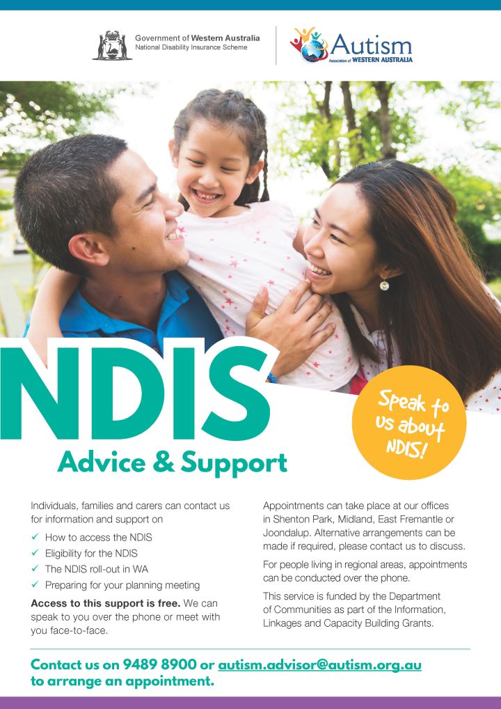 NDISadvice_Poster_v4 Autism Association of Western Australia