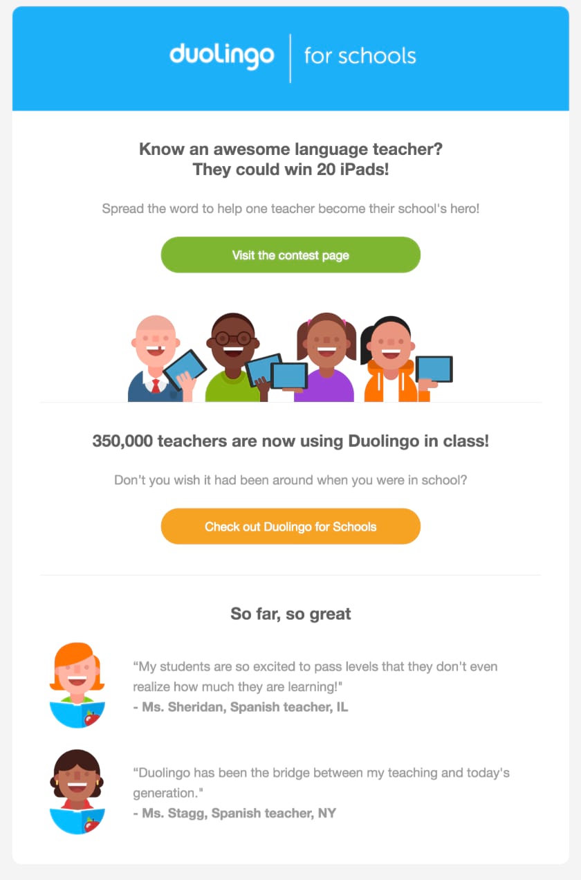 lead nurturing examples