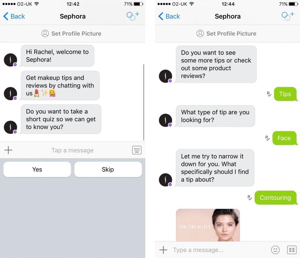 chatbot examples