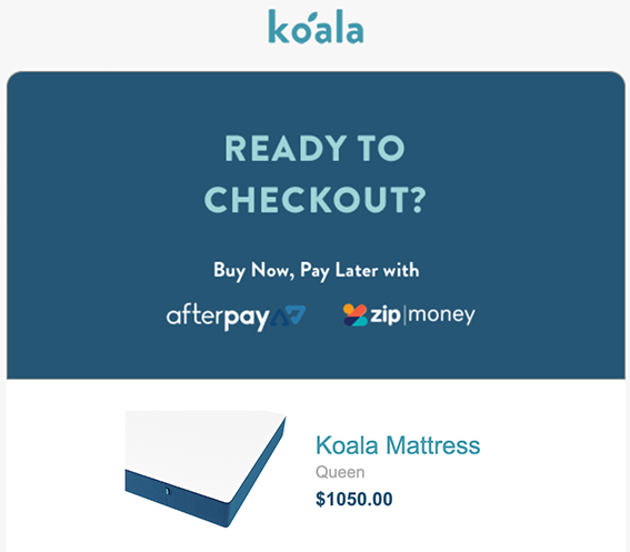 koala mattress afterpay offer