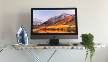 image from My ironing board is now my standing desk - but is WFH the ‘new normal’?