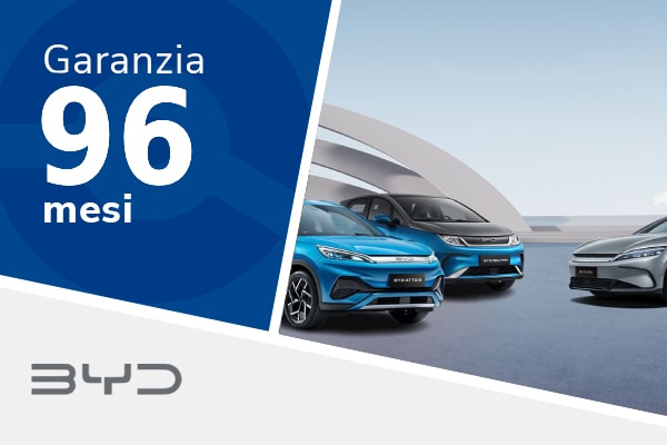 Garanzia 96 mesi/200.000 km