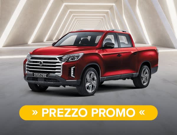 Banner Rexton Sports con prezzo Autotorino
