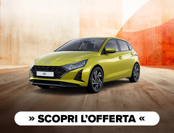 Banner Hyundai i20 con prezzo Autotorino